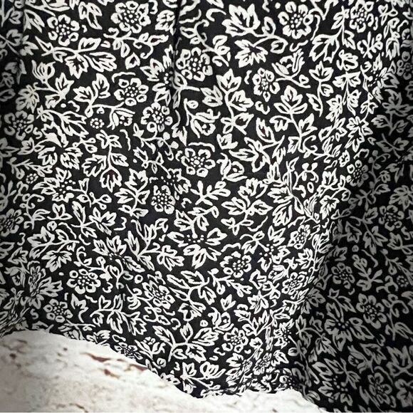 Madewell floral layered elastic waist skirt - Picture 3 of 5